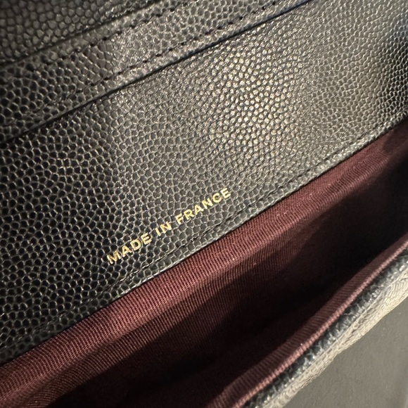 CHANEL classic black caviar and gold hardware sunglasses case crossbody bag - Picture 12 of 13